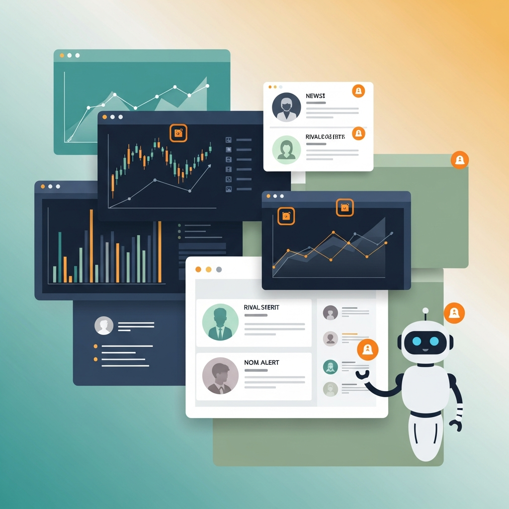 AI競合モニタリングとは？価格・SNS・ニュースを自動監視して経営判断を加速する方法 - コラム - 補助金さがすAI