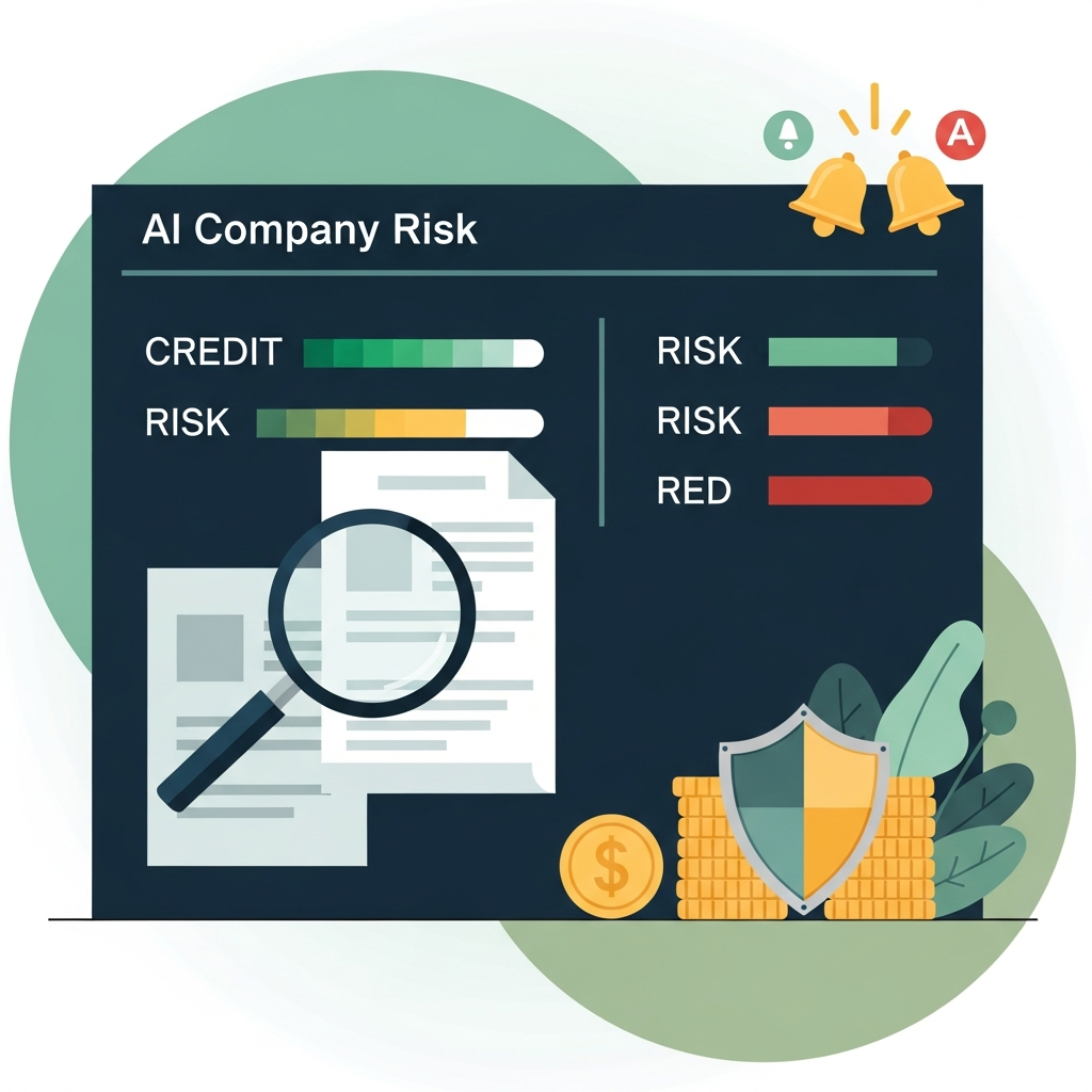 AI与信審査とは？取引先の信用リスクをリアルタイムで可視化する方法 - コラム - 補助金さがすAI