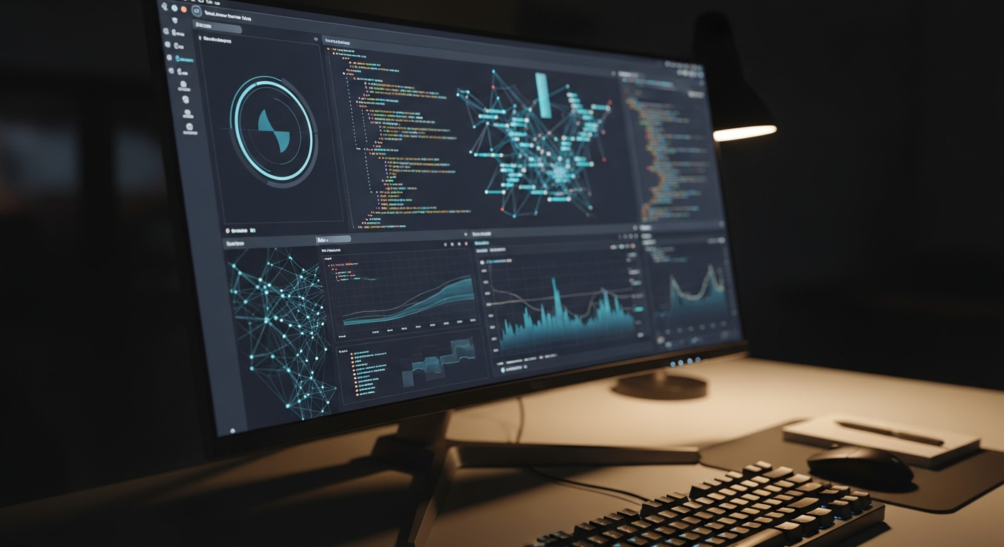 Gemini 3 Pro Previewが指示した画像：ダッシュボード画面