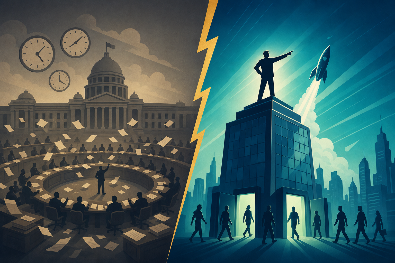 会社は「合法的な独裁国家」である｜資本主義が許容する異常なリスクテイクの仕組み - コラム - 補助金さがすAI