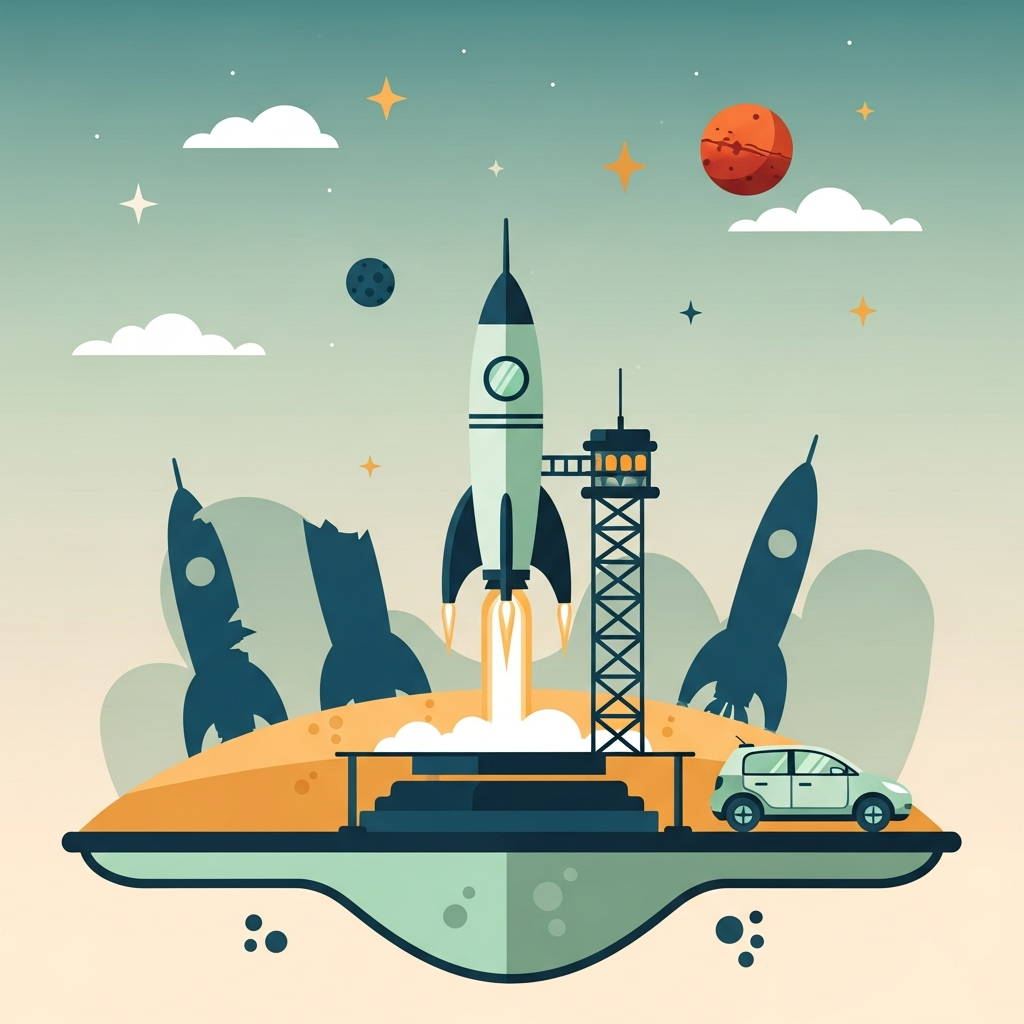 イーロン・マスク｜ロケット3連続爆発、全財産を4回目に賭けた男の「異常な情熱」 - コラム - 補助金さがすAI