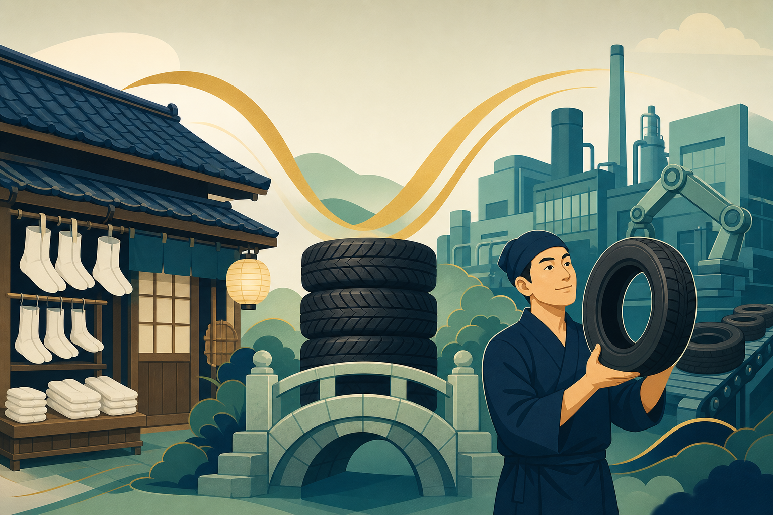 石橋正二郎（ブリヂストン）｜久留米の足袋屋から「日本でタイヤは作れない」を覆し世界一を築いた創業者の情熱 - コラム - 補助金さがすAI