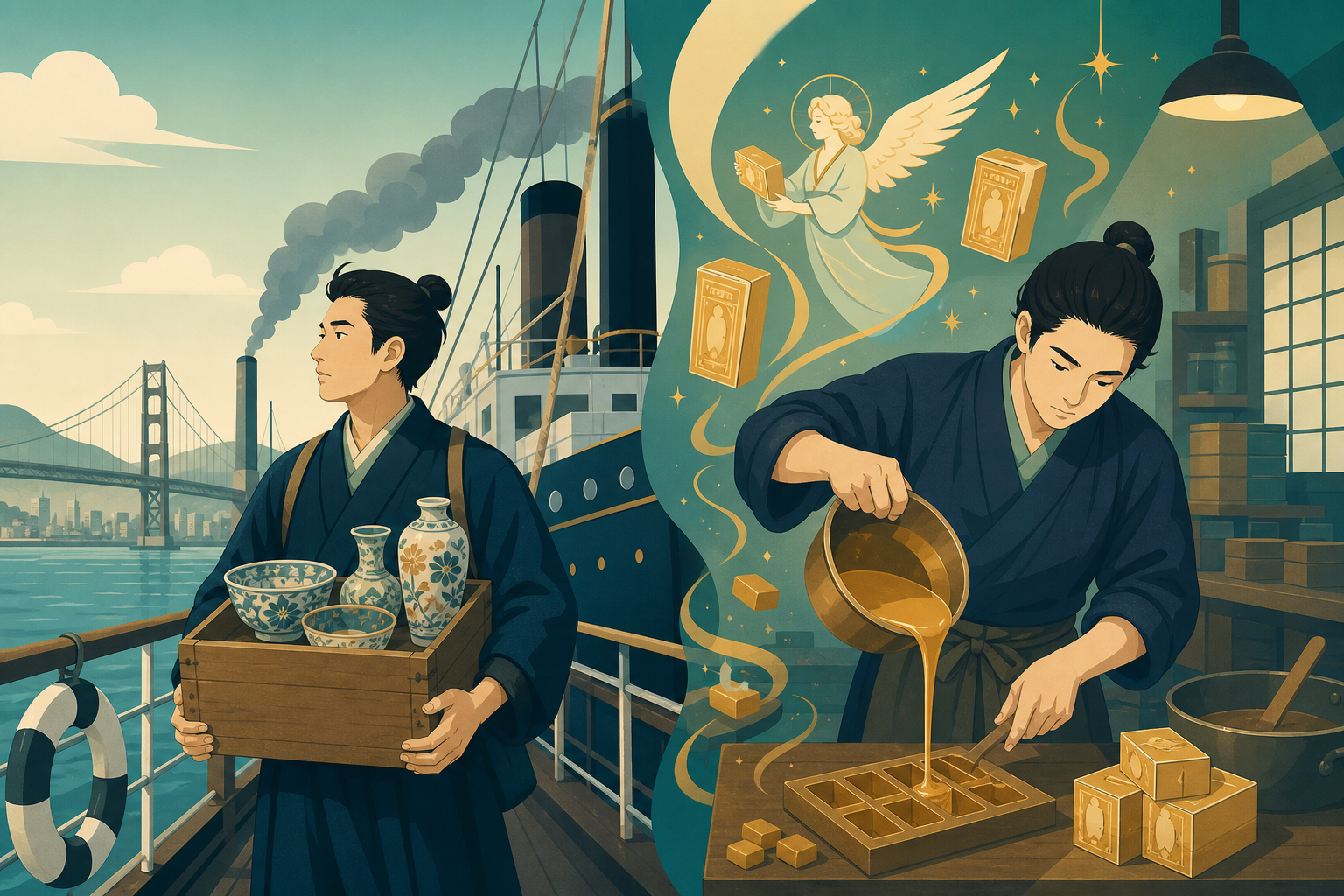 森永太一郎（森永製菓）｜23歳で渡米→失意の住み込み修行11年、2坪の工場から始まった「お菓子で日本人を強くする」情熱 - コラム - 補助金さがすAI