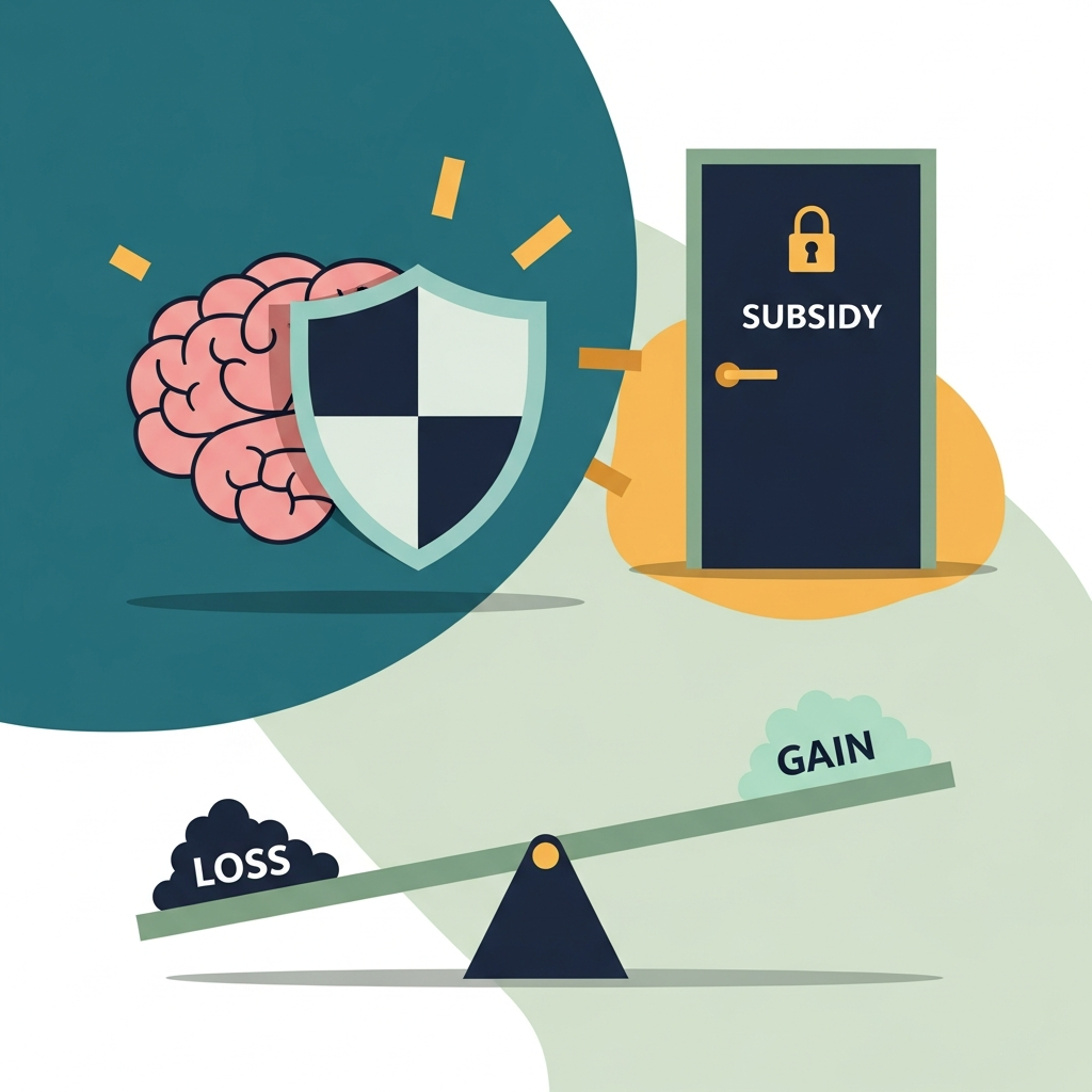 「損失回避バイアス」が補助金申請を妨げている - コラム - 補助金さがすAI