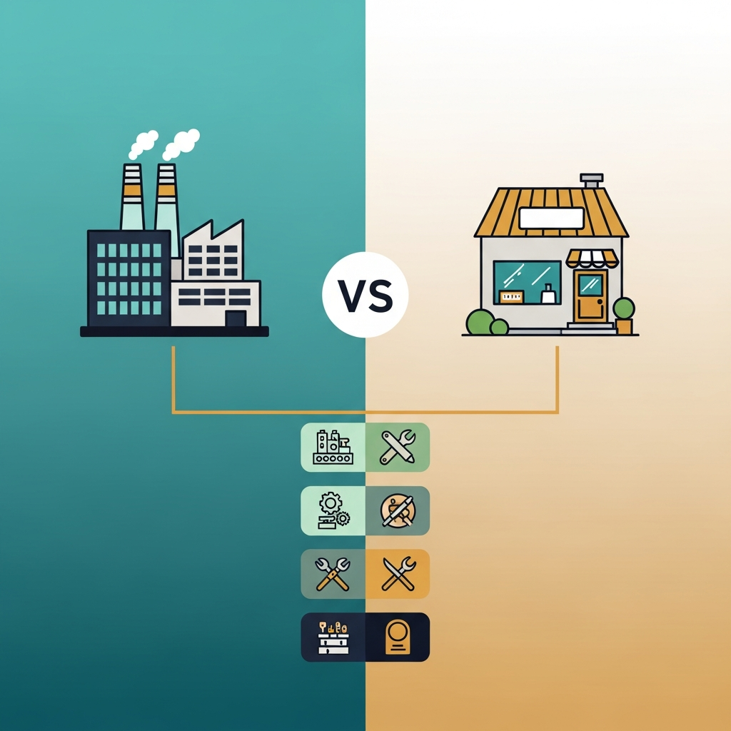 ものづくり補助金と小規模事業者持続化補助金の違い｜どちらを申請すべき？