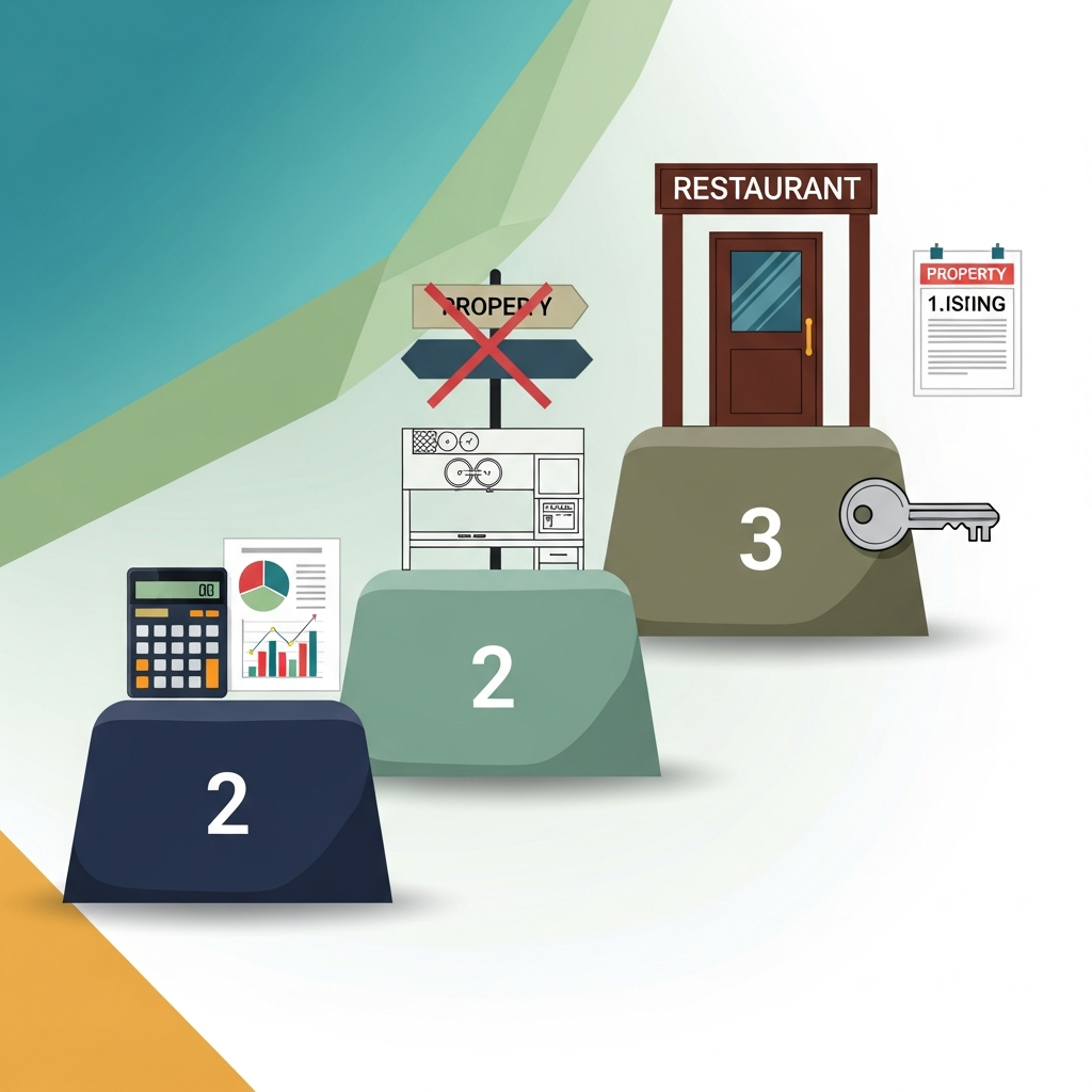 飲食店開業の正しい順序