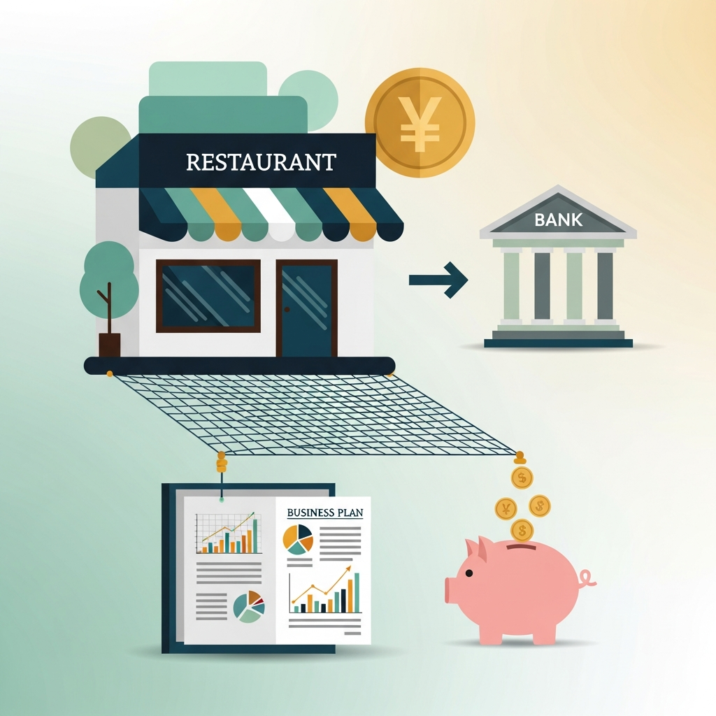 飲食店の創業融資戦略