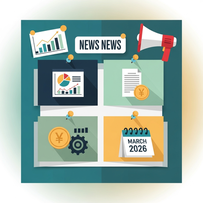 中小企業経営者が今すぐ知るべき4つの経営ニュース【2026年3月版】