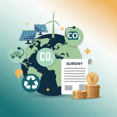 CO2削減・再エネ導入で使える補助金