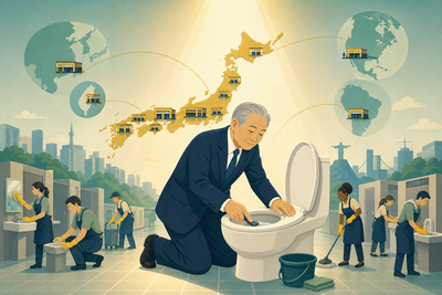 鍵山秀三郎（イエローハット）｜素手で便器を磨く掃除を60年以上続け、海外まで広げた「凡事徹底」の経営者